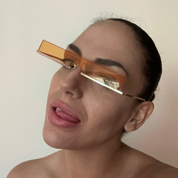 iB Futuristic Slim Sunglasses - Picture 2 of 4